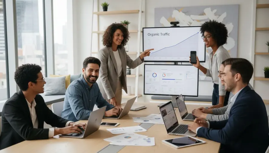 seo optimization teamwork